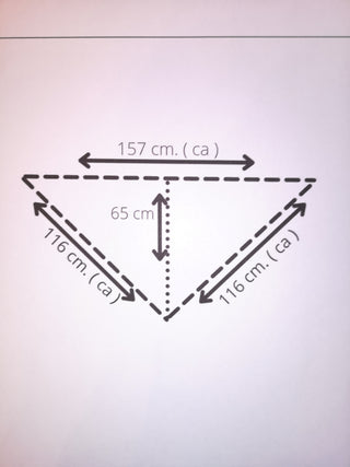 Parisi Winterschal, dreieckig, grau weiß farben, innen schwarz farbe, neueste Mode, weich und bequem, für Frauen und Mädchen