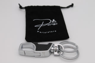 Parisi-Schlüsselanhänger, Hübschen Schlüsselanhänger  komplett mit einer weichen Samttasche