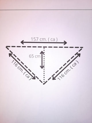Parisi Winterschal, dreieckig, grau weiß farben, neueste Mode, weich und bequem, für Frauen und Mädchen